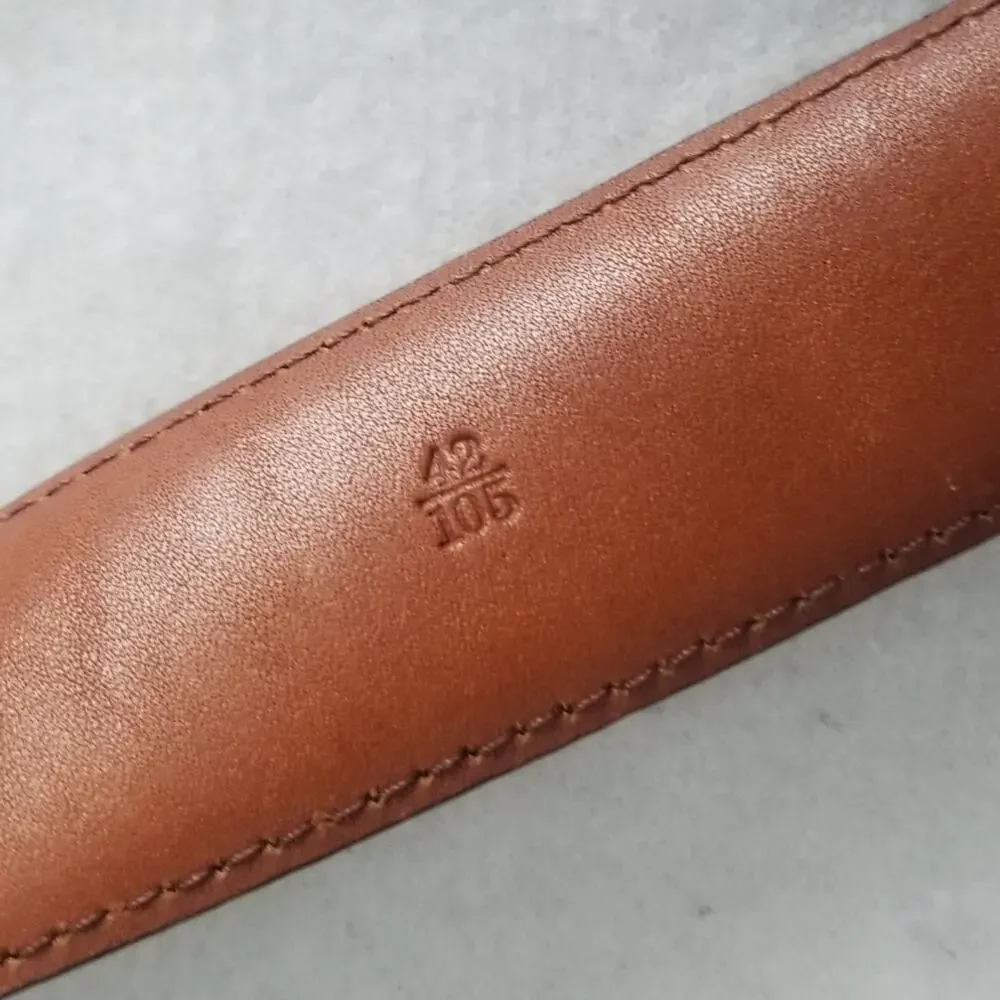 Trafalgar Men's Genuine Cow Hide Leather Belt, Sz 42/105